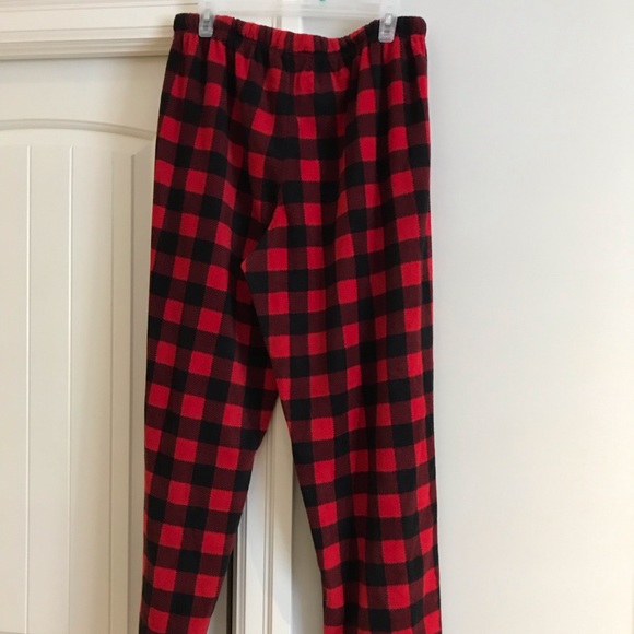 Ladies Buffalo Plaid Lounge Pants- Large - Picture 4 of 5
